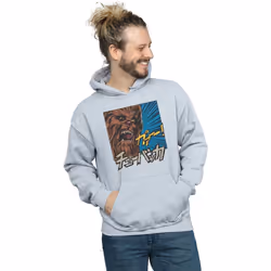 Star Wars - Sweat à capuche ROAR - Homme (Gris chiné)