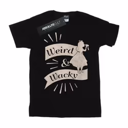 Disney - T-shirt ALICE IN WONDERLAND WEIRD AND WACKY - Femme (Noir)