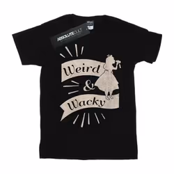 Disney - T-shirt ALICE IN WONDERLAND WEIRD AND WACKY - Femme (Noir)