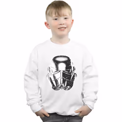 Star Wars - Sweat WARP SPEED - Garçon (Blanc)