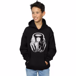 Star Wars - Sweat à capuche WARP SPEED - Garçon (Noir)