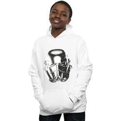 Star Wars - Sweat à capuche WARP SPEED - Garçon (Blanc)