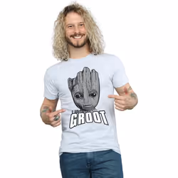 Marvel - T-shirt GUARDIANS OF THE GALAXY - Homme (Gris chiné)