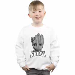 Marvel - Sweat GUARDIANS OF THE GALAXY - Garçon (Blanc)