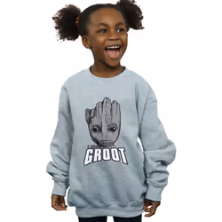 Marvel - Sweat GUARDIANS OF THE GALAXY - Fille (Gris chiné)