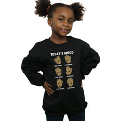 Marvel - Sweat GUARDIANS OF THE GALAXY TODAY'S MOOD - Fille (Noir)