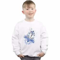Star Wars - Sweat R2-D2 - Garçon (Blanc)