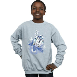 Star Wars - Sweat R2-D2 - Garçon (Gris chiné)