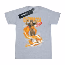 Star Wars - T-shirt CHEWBACCA - Garçon (Gris chiné)