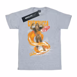 Star Wars - T-shirt CHEWBACCA - Garçon (Gris chiné)