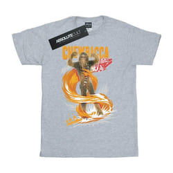 Star Wars - T-shirt CHEWBACCA - Garçon (Gris chiné)