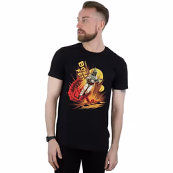 Star Wars - T-shirt ROCKET POWERED - Homme (Noir)