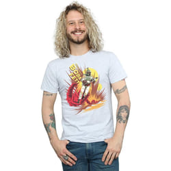 Star Wars - T-shirt ROCKET POWERED - Homme (Gris chiné)