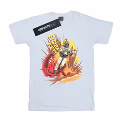Star Wars - T-shirt ROCKET POWERED - Garçon (Blanc)
