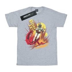 Star Wars - T-shirt ROCKET POWERED - Garçon (Gris chiné)