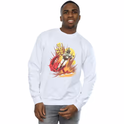 Star Wars - Sweat ROCKET POWERED - Homme (Blanc)