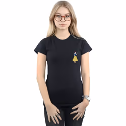 Disney Princess - T-shirt - Femme (Noir)