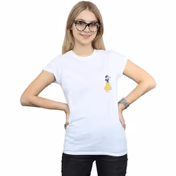 Disney Princess - T-shirt - Femme (Blanc)