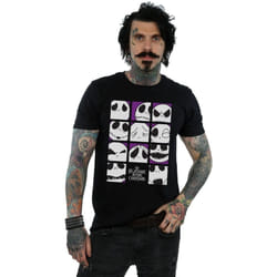 Disney - T-shirt NIGHTMARE BEFORE CHRISTMAS MANY FACES OF JACK - Homme (Noir)
