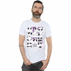 Disney - T-shirt NIGHTMARE BEFORE CHRISTMAS MANY FACES OF JACK - Homme (Blanc)