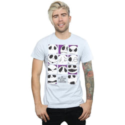 Disney - T-shirt NIGHTMARE BEFORE CHRISTMAS MANY FACES OF JACK - Homme (Gris chiné)