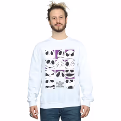 Disney - Sweat NIGHTMARE BEFORE CHRISTMAS MANY FACES OF JACK - Homme (Blanc)