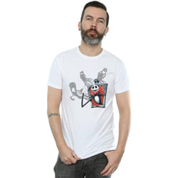 Disney - T-shirt NIGHTMARE BEFORE CHRISTMAS GHOSTS OF JACK - Homme (Blanc)