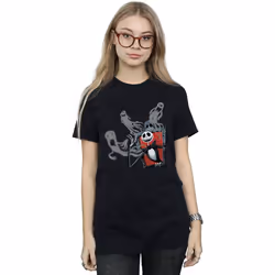 Disney - T-shirt NIGHTMARE BEFORE CHRISTMAS GHOSTS OF JACK - Femme (Noir)