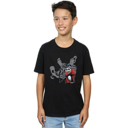 Disney - T-shirt NIGHTMARE BEFORE CHRISTMAS GHOSTS OF JACK - Garçon (Noir)