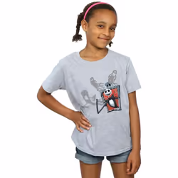 Disney - T-shirt NIGHTMARE BEFORE CHRISTMAS GHOSTS OF JACK - Fille (Gris chiné)