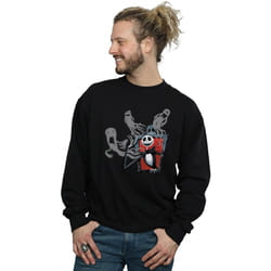 Disney - Sweat NIGHTMARE BEFORE CHRISTMAS GHOSTS OF JACK - Homme (Noir)