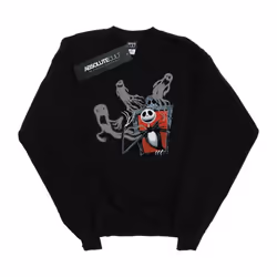 Disney - Sweat NIGHTMARE BEFORE CHRISTMAS GHOSTS OF JACK - Fille (Noir)