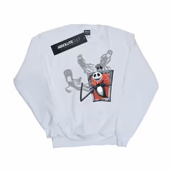 Disney - Sweat NIGHTMARE BEFORE CHRISTMAS GHOSTS OF JACK - Fille (Blanc)