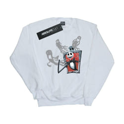 Disney - Sweat NIGHTMARE BEFORE CHRISTMAS GHOSTS OF JACK - Fille (Blanc)