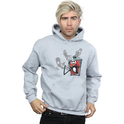 Disney - Sweat à capuche NIGHTMARE BEFORE CHRISTMAS GHOSTS OF JACK - Homme (Gris chiné)
