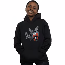 Disney - Sweat à capuche NIGHTMARE BEFORE CHRISTMAS GHOSTS OF JACK - Garçon (Noir)