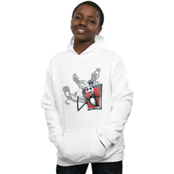 Disney - Sweat à capuche NIGHTMARE BEFORE CHRISTMAS GHOSTS OF JACK - Garçon (Blanc)