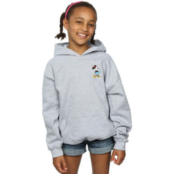 Disney - Sweat à capuche - Fille (Gris chiné)