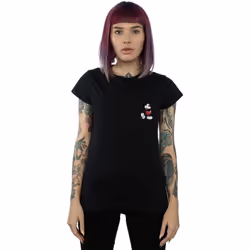 Disney - T-shirt KICKIN - Femme (Noir)
