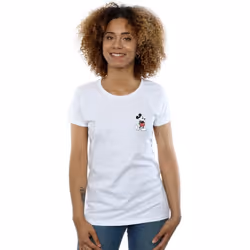 Disney - T-shirt KICKIN - Femme (Blanc)