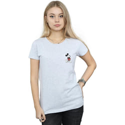 Disney - T-shirt KICKIN - Femme (Gris chiné)