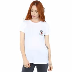 Disney - T-shirt KICKIN - Femme (Blanc)