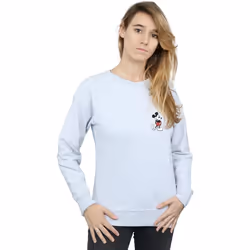Disney - Sweat KICKIN - Femme (Gris chiné)