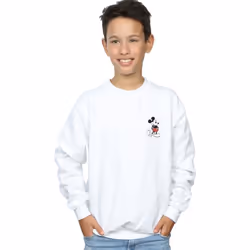 Disney - Sweat KICKIN - Garçon (Blanc)