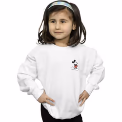 Disney - Sweat KICKIN - Fille (Blanc)