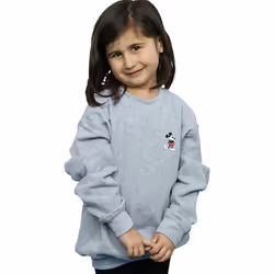 Disney - Sweat KICKIN - Fille (Gris chiné)