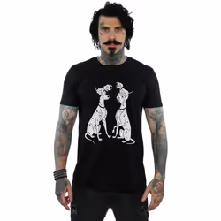 Disney - T-shirt DALMATIANS - Homme (Noir)