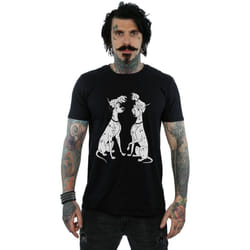 Disney - T-shirt DALMATIANS - Homme (Noir)