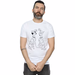 Disney - T-shirt DALMATIANS - Homme (Blanc)
