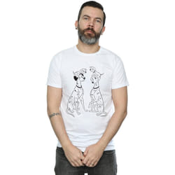 Disney - T-shirt DALMATIANS - Homme (Blanc)